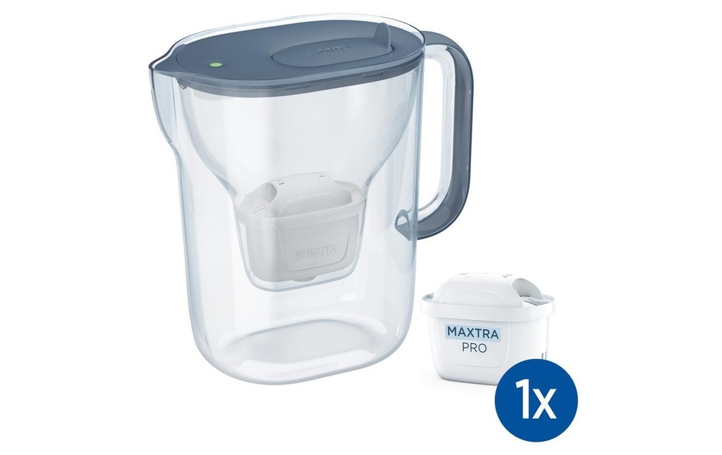 BRITA Filtre à eau Style Essential XL Bleu/Transparent