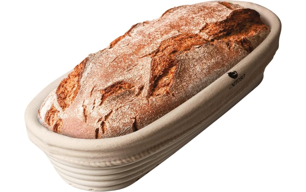 Exitoso Panier de fermentation Beige/Blanc Ø35 x 15 cm