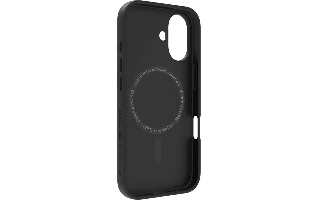 dbramante1928 Coque arrière Iceland Ultra D3O MS iPhone 17 Noir