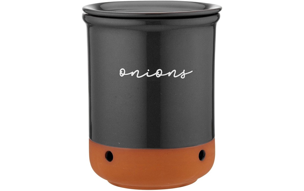 Ladelle Pot de conservation Onion Eco ø 16.5 cm, Charcoal