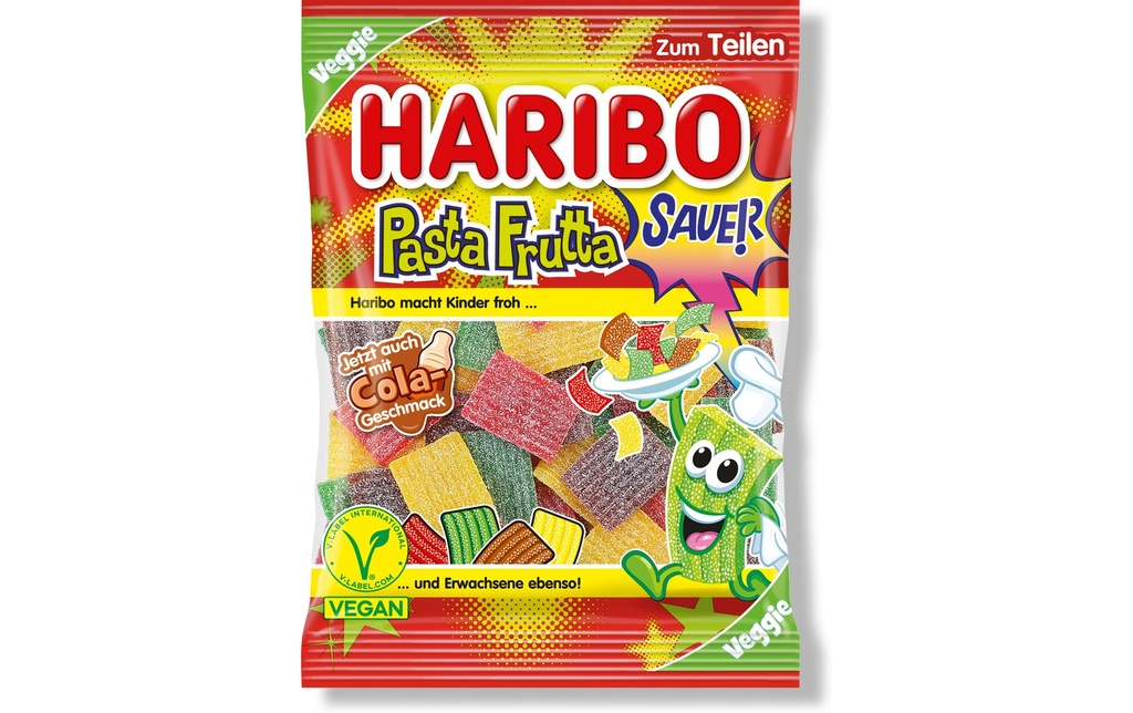 Haribo Bonbons gommeux Haribo Pasta Frutta Vegan 160 g