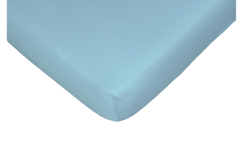 Night Fashion Drap-housse Jerry 180-200 x 200 cm, Bleu clair