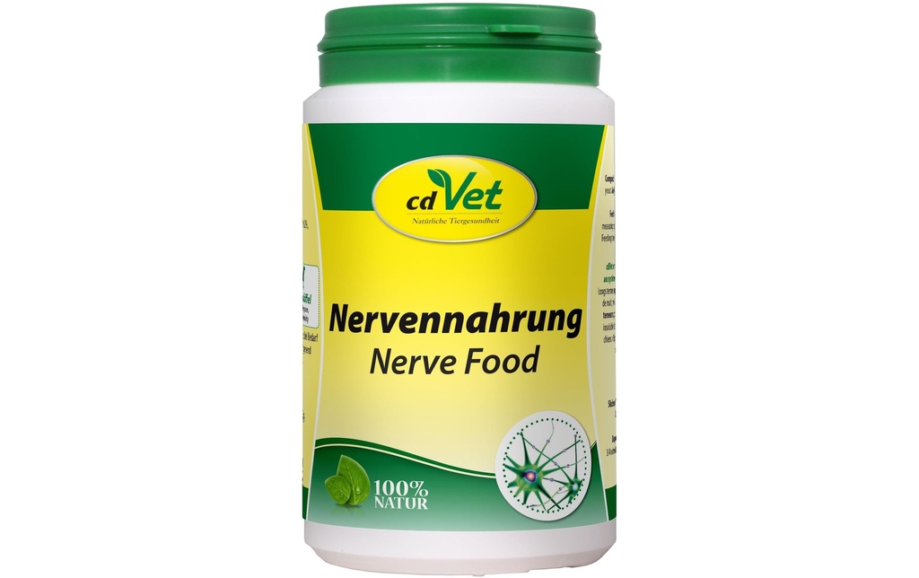 cdVet Supplément alimentaire pour chiens Nourriture pour les nerfs, 180 g