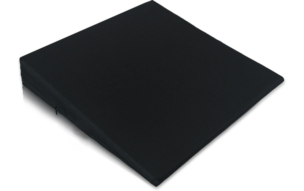 Empfi Coussin en biseau standard noir, 38 x 38 cm 1/7 cm