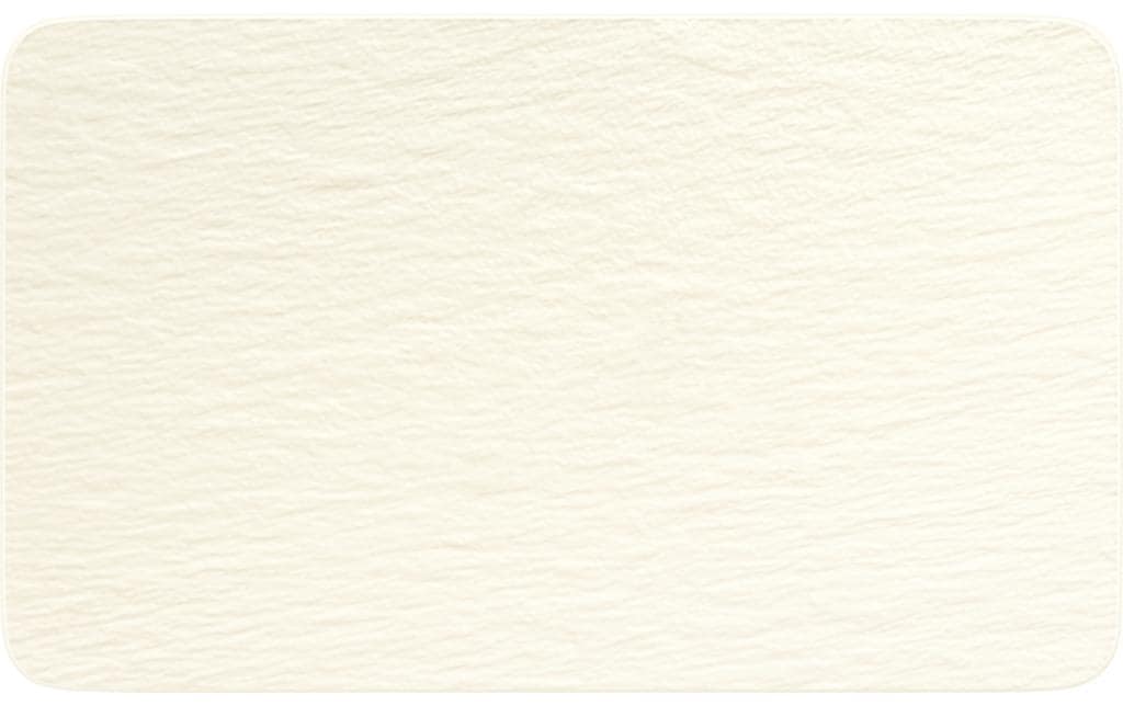 Villeroy & Boch Assiette non décorative Manufacture Rock 1 Pièce/s, Crème