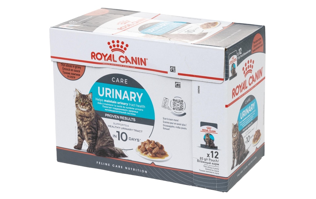 Royal Canin Alimentation humide Sauce de soins urinaires, 12 x 85 g