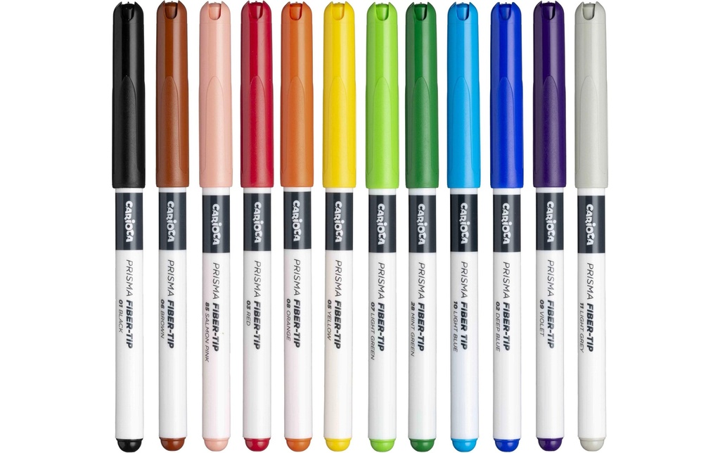 Carioca Crayon feutre Prisma Plus 12 pièces