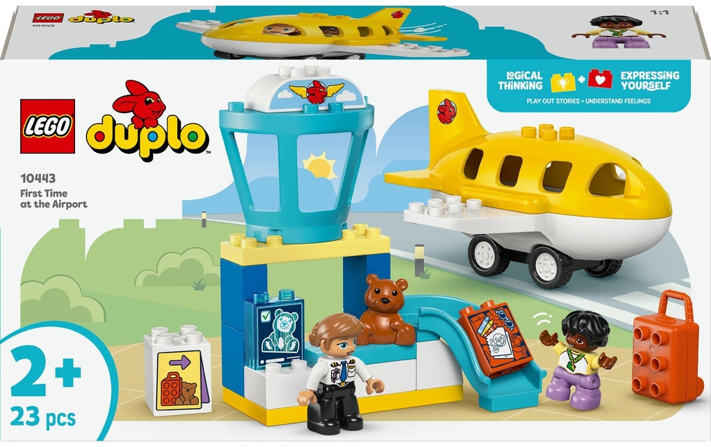 LEGO® DUPLO® Première visite à l'aéroport 10443