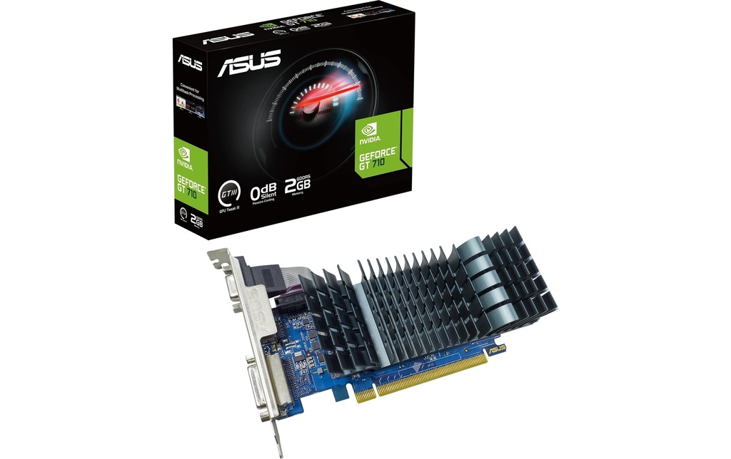 ASUS Carte graphique GeForce GT 710 EVO 2 GB GDDR5