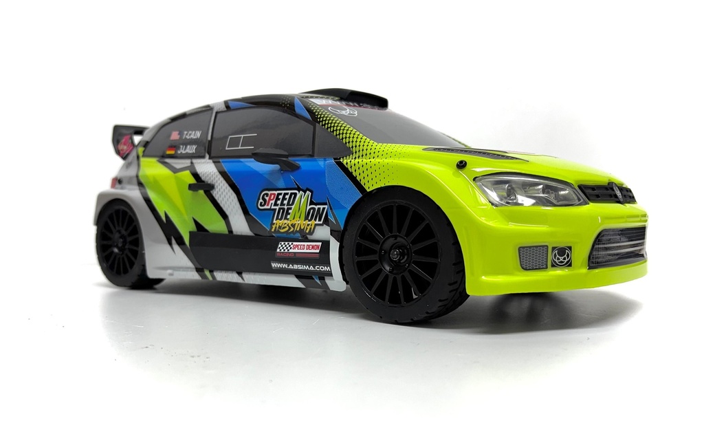 Absima Rally Car Speed Demon blanc, 4WD, RTR, 1:12
