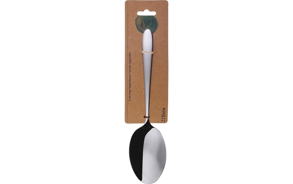 Sola Couverts à salade Basic Alpha, poli