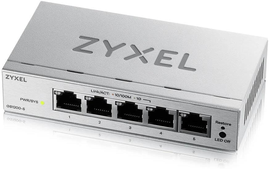 Zyxel Switch GS1200-5 IPTV v3 5 ports