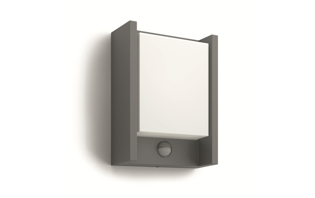 Philips myGarden Applique Arbour, 600 lm, anthracite + capteur