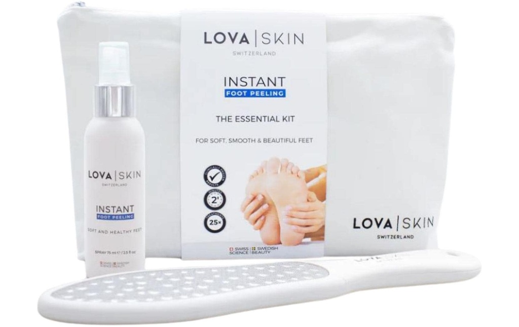 LOVASKIN Soin des pieds Kit essentiel instantané blanc 100 ml