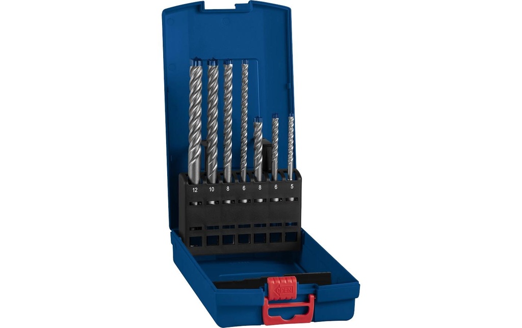 Bosch Professional Kits de forets marteaux Expert SDS plus, 7 pièces