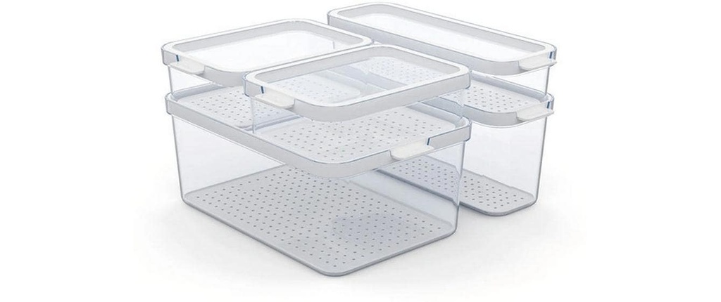 Rotho Bac organiseur pour réfrigérateur Cauma 5 pièces