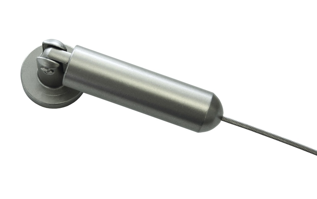 Gardinia Garniture de serrage de câble Race 5 m, Chrome