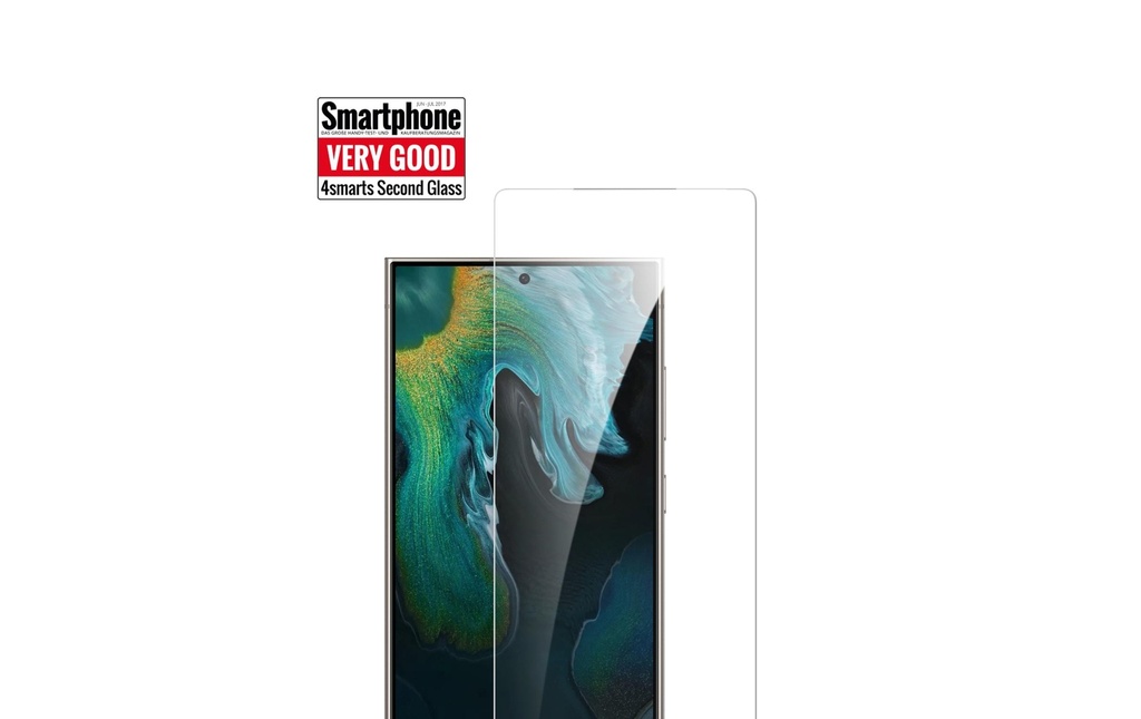 4smarts Protection d’écran Second Glass pour Samsung Galaxy S25 Ultra
