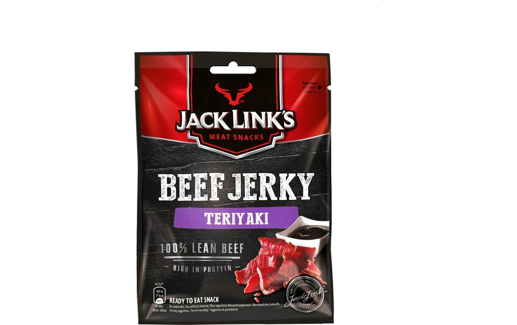 Jack Link's Collation à la viande Beef Jerky Teriyaki 25 g