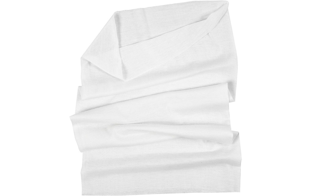 Creativ Company Écharpe tubulaire Polyesther flex, 1 Pièce/s, Blanc