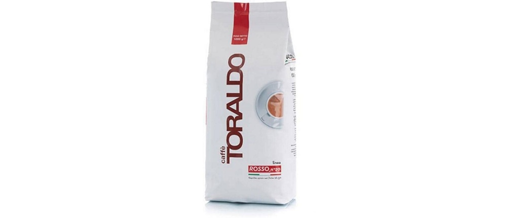Caffè Toraldo Grains de café Bar Rosso N°20 1000 g