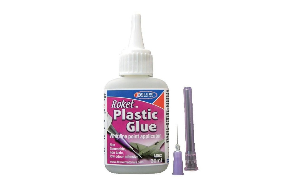 Deluxe Materials Colle pour modélisme Roket Plastic Glue 30 ml