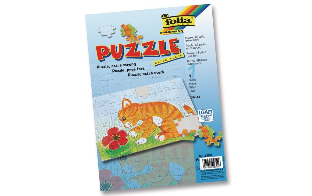 FOLIA Puzzle 21x29.7 blanco