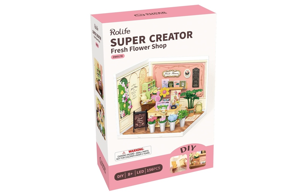 Rolife Fresh Flower Shop 1:24
