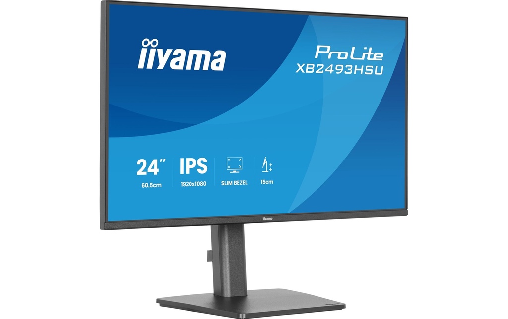 iiyama Moniteur ProLite XB2493HSU-B1 23.8 , 1920 x 1080 (Full HD)