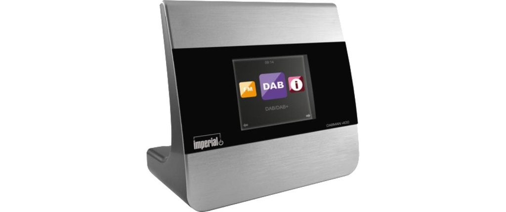 Imperial Tuner radio Dabman i400 Adaptateur Argent