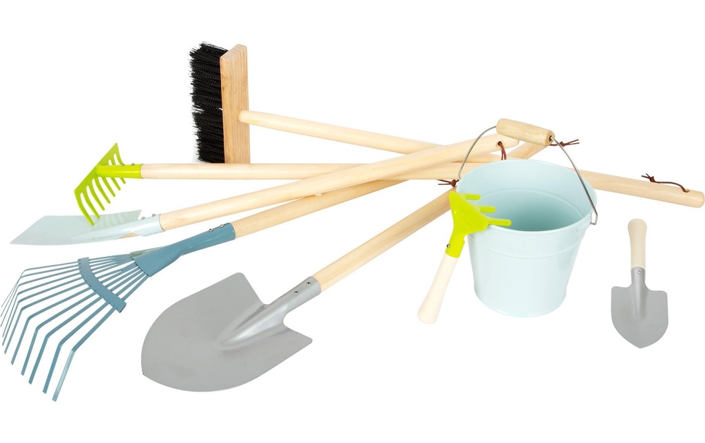 small foot Grand Set d'outils de jardinage