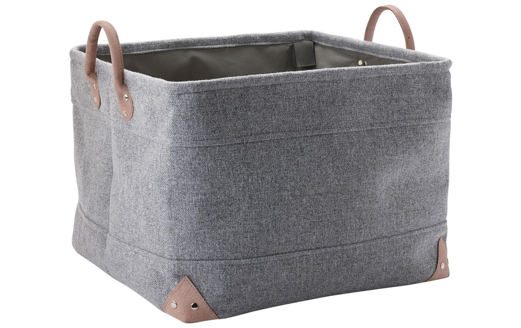 Aquanova Panier de rangement Lubin 40 x 40 x 30 cm, Gris
