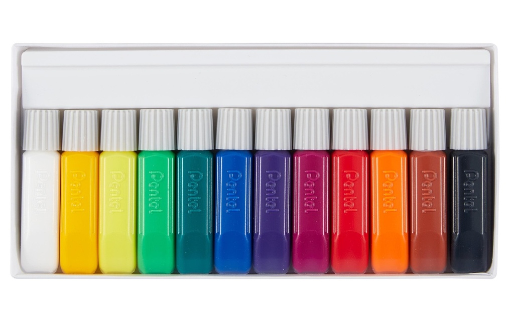 PENTEL Peint.tissu Standa.FabricFun (12 pces)