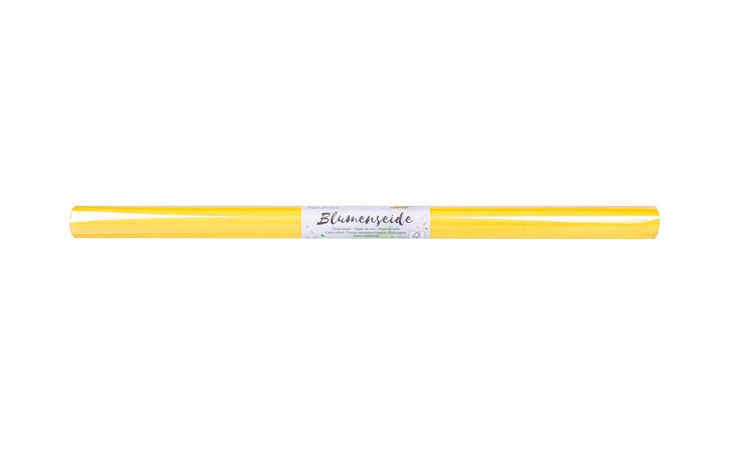 FOLIA Papier de soie jaune citron (6 pces)