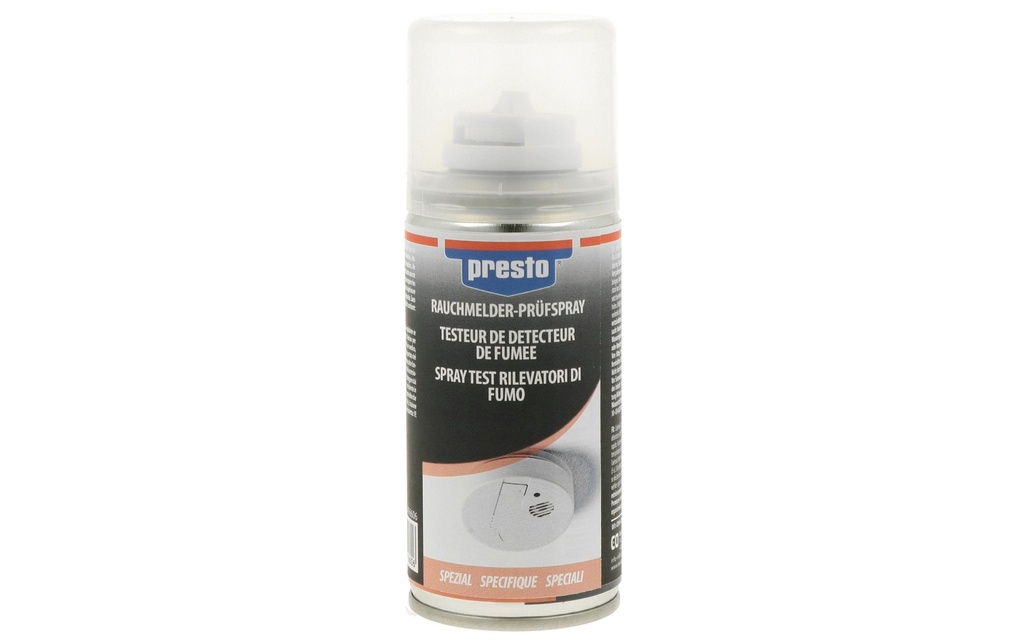 PRESTO Spray test pr.détecteur fumée (150 pces)