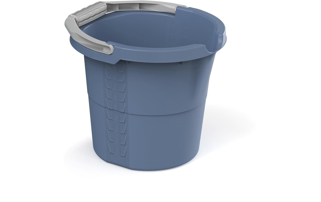 ROTHO Seau DAILY ronde 10l bleu (10 pces)