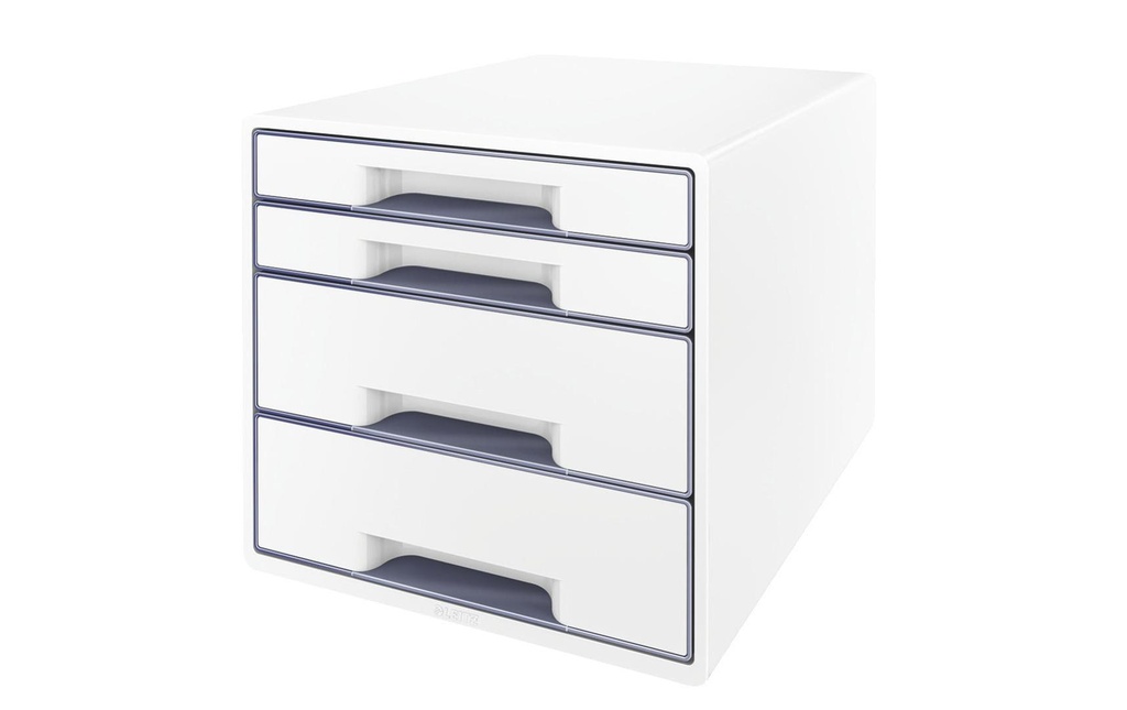 [123213001] LEITZ Module tiroirs WOW 4t.bla.nacr