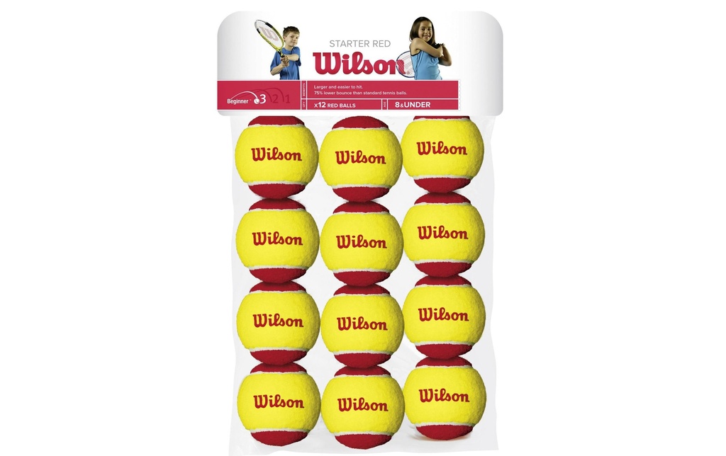 Wilson Balle de tennis Starter rouge