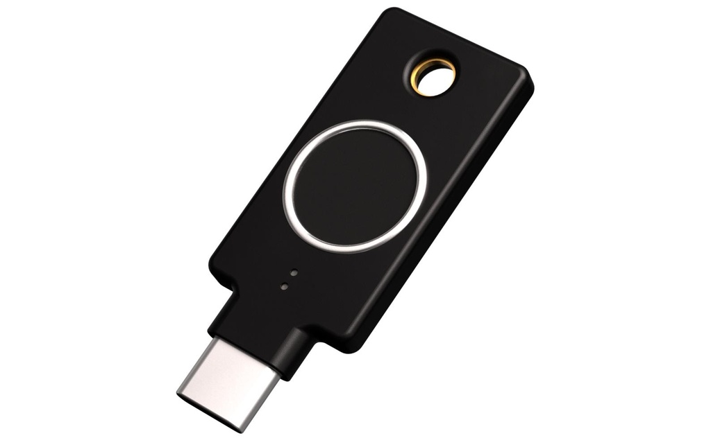 Yubico YubiKey C Bio-FIDO Edition FW 5.7 USB-C, 1 Pièce/s