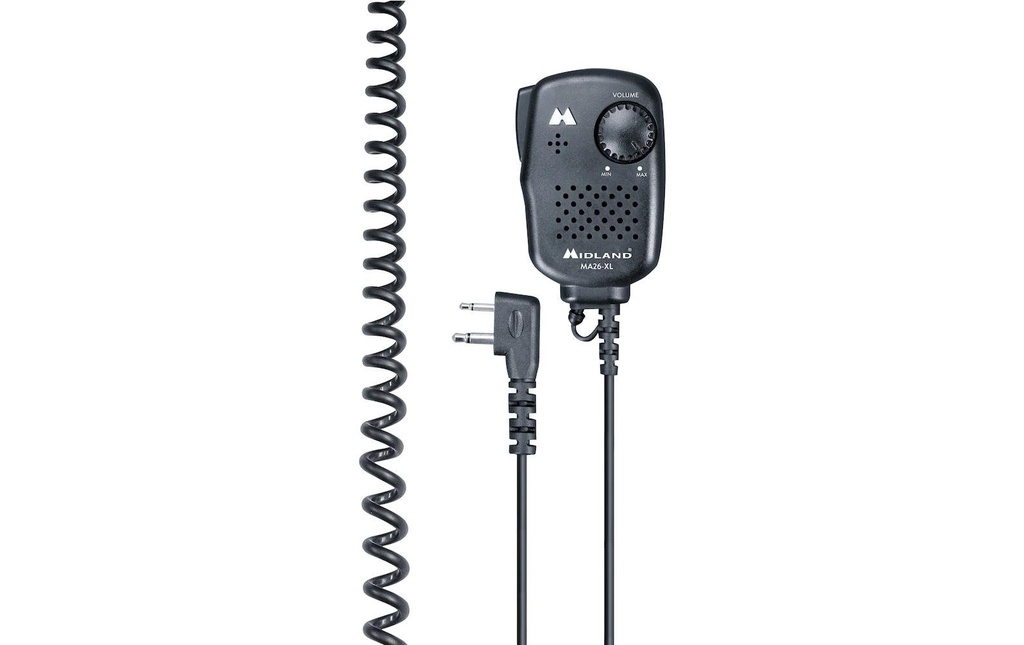 Midland Microphone haut-parleur MA 26-XL Noir