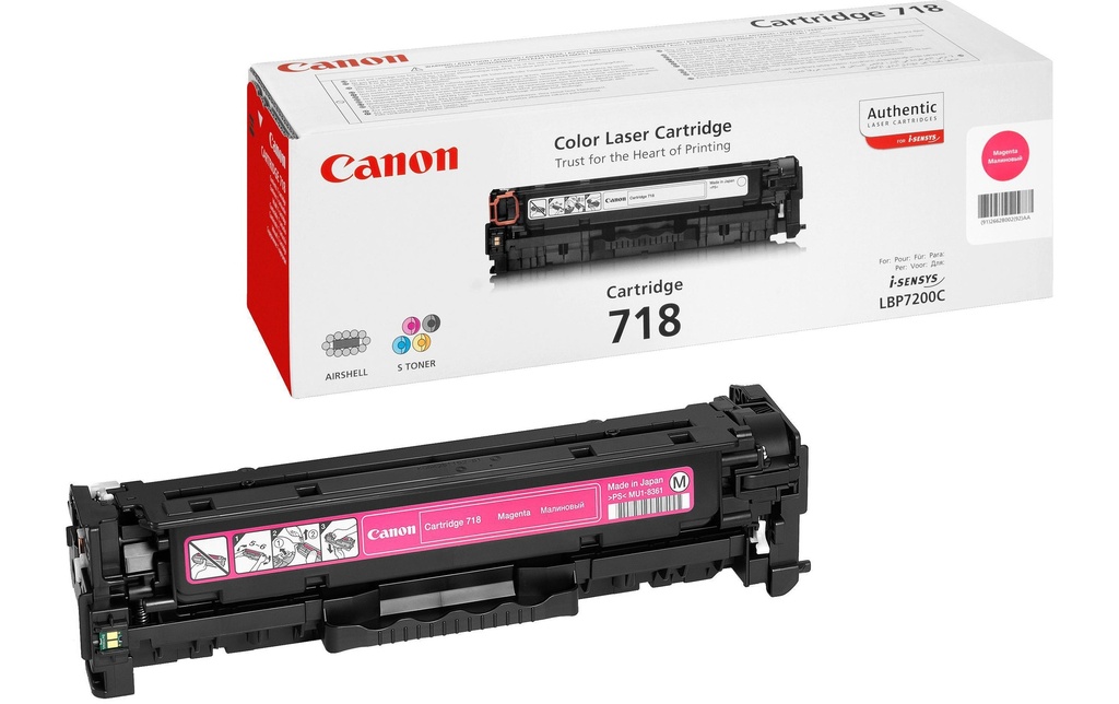 Canon Toner 718 / 2660B002 Magenta