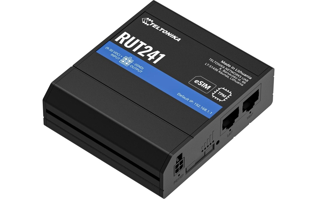 Teltonika Routeur Industriel LTE RUT241 eSIM