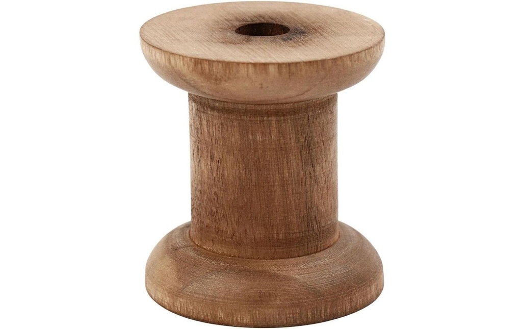 Creativ Company Article en bois Bobine 10 Pièce/s, Marron