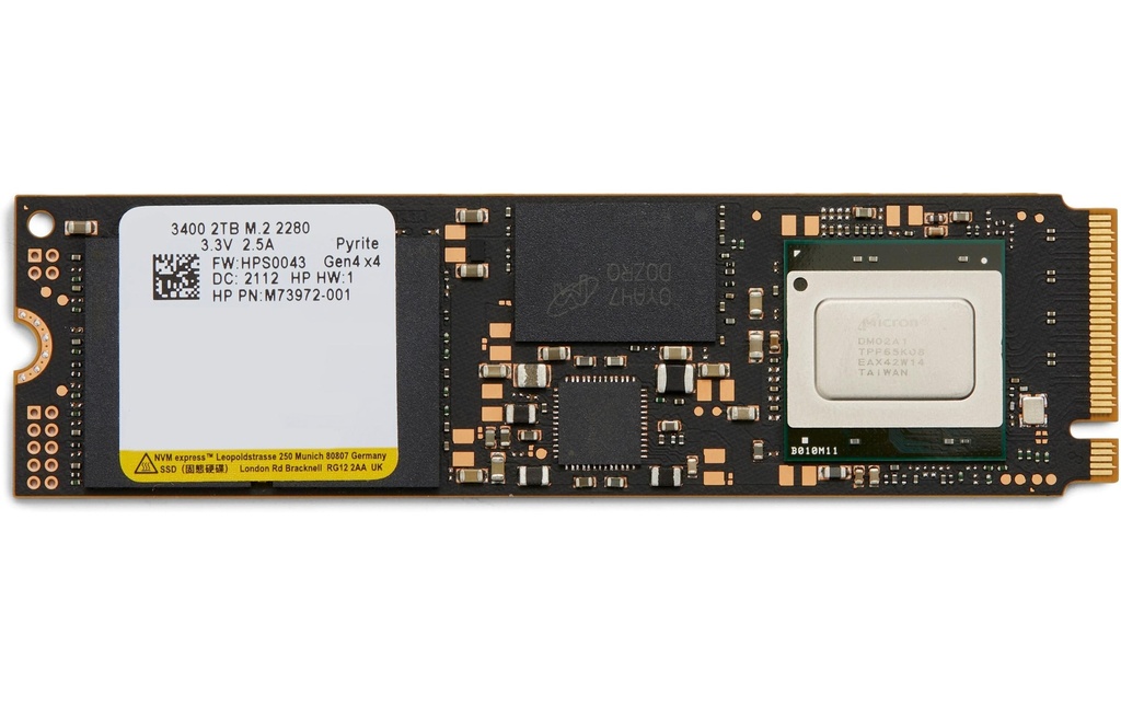 HP SSD 2 TO M.2 M.2 2280 NVMe 2000 GB