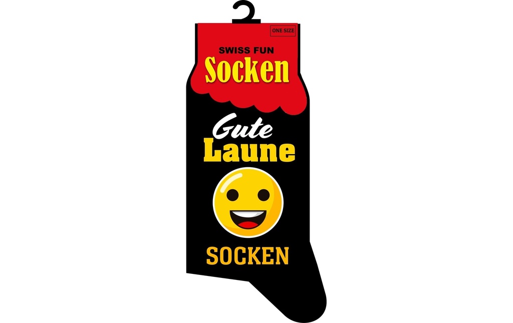 Trendcompany Chaussettes Bonne humeur 41-46