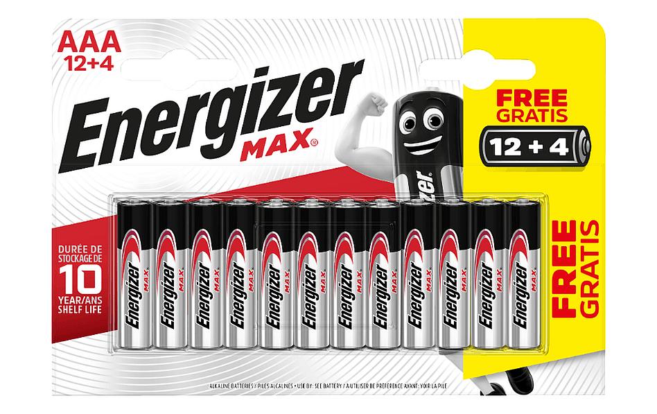 Energizer Pile MAX AAA , 16 Pièce/s