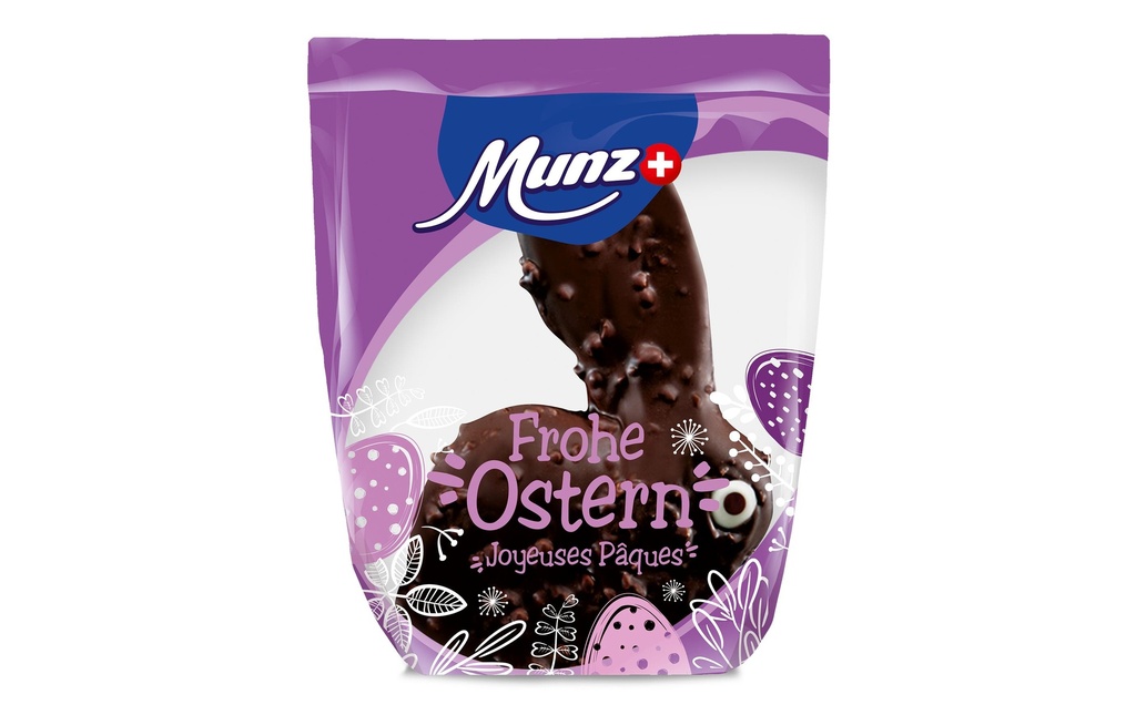 Munz Chocolat Lapin de Rocher Foncé 140 g