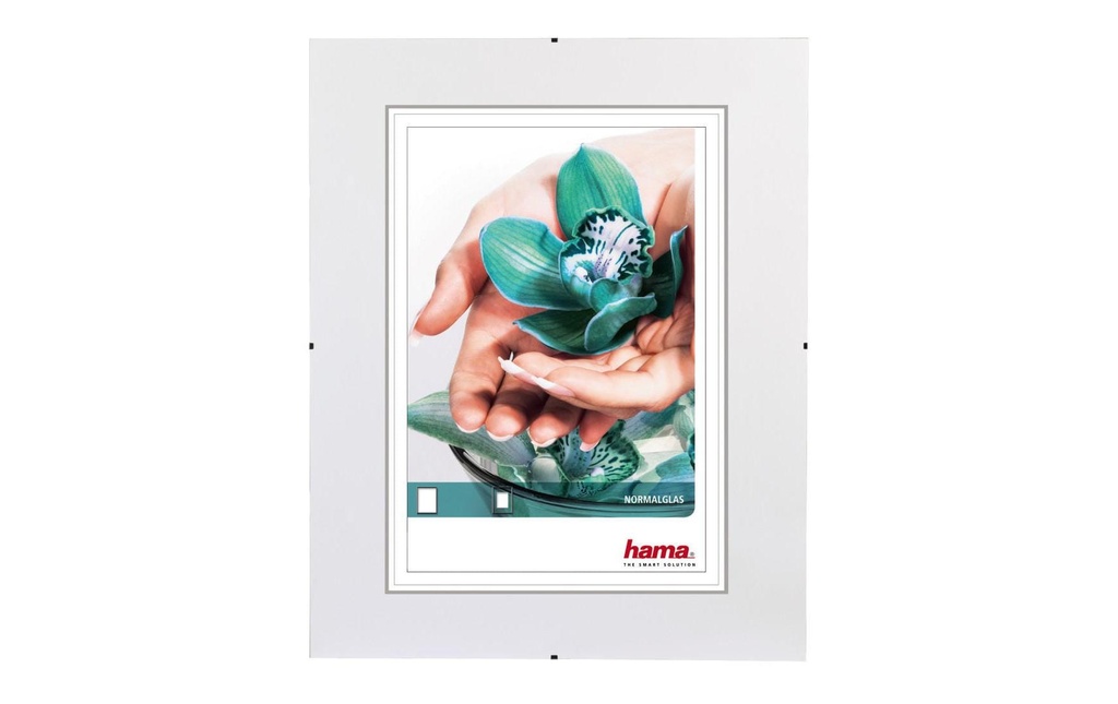 Hama Cadre photo Clip-Fix Transparent, 18 x 24 cm