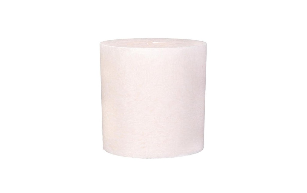Herzog Kerzen AG Bougie pilier Kristallo Cylindro Ø 6 cm x 6 cm Ivoire