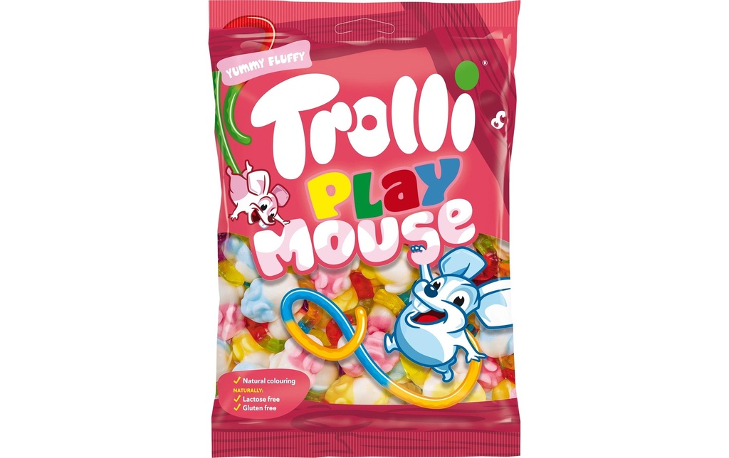 Trolli Bonbons gommeux Playmouse 200 g
